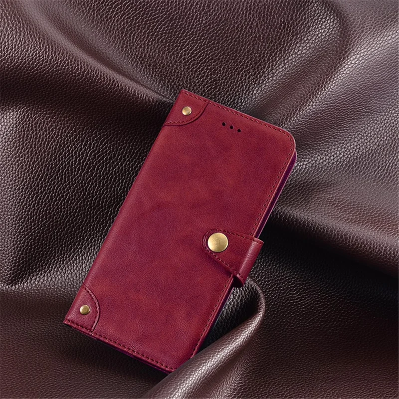 IDEWEI For Xiaomi 13 Ultra PU Leather Smartphone Case Wallet Stand Phone Cover - Red