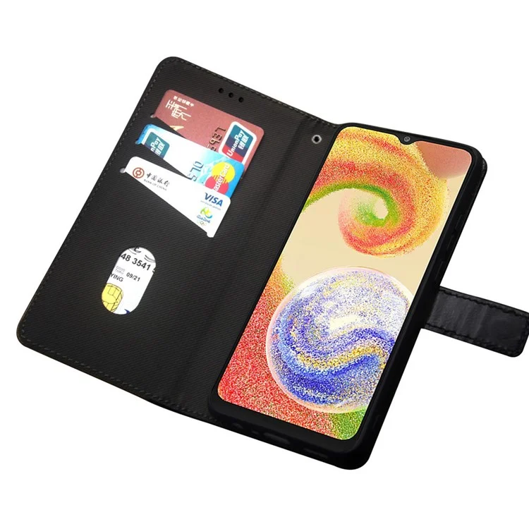 IDEWEI Para Asus ROG Phone 7 5G Funda con Soporte y Tarjetero de Piel PU - Púrpura