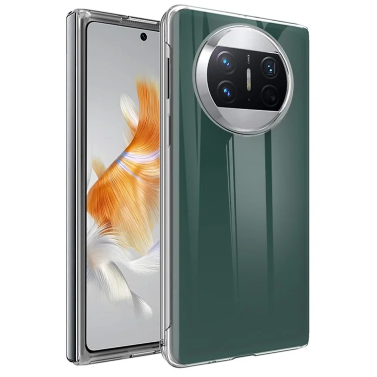 IMAK Air II Pro PC Phone Case per Huawei Mate X3 5G, Design a due pezzi Custodia telefonica trasparente