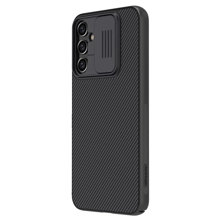 NILLKIN CamShield pour Samsung Galaxy A34 5G Étui de téléphone portable en PC dur Slide Camera Lens Protection Coque arrière - Noir