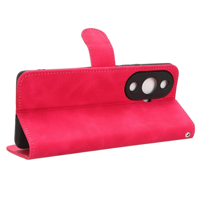 For Huawei nova 11 Pro / nova 11 Ultra Skin-touch PU Leather Phone Cover Wallet Stand Cell Phone Case - Rose