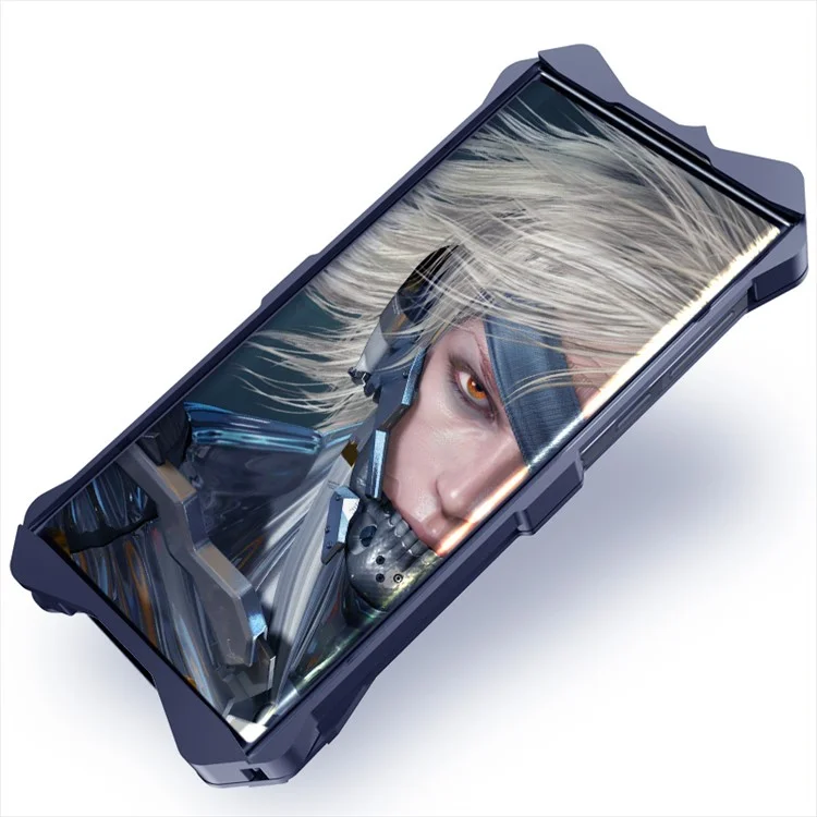 For Samsung Galaxy S23 Ultra Armor Phone Case Aluminum Alloy Drop Protection Cover - Black