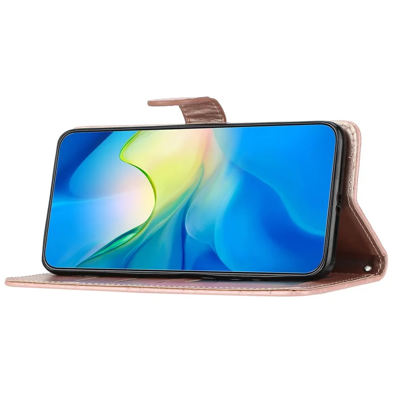 For TECNO Spark 10 Pro Leather Protective Case Stitching Line Rhombus Wallet Stand Phone Cover - White