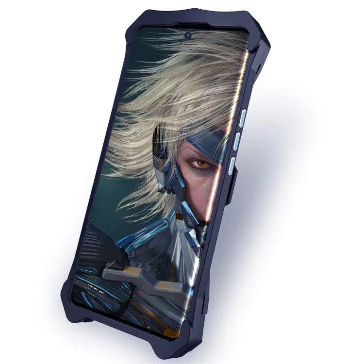 For Xiaomi Redmi Note 12 Turbo / Poco F5 5G Phone Case Shockproof Aluminum Alloy Protective Smartphone Cover