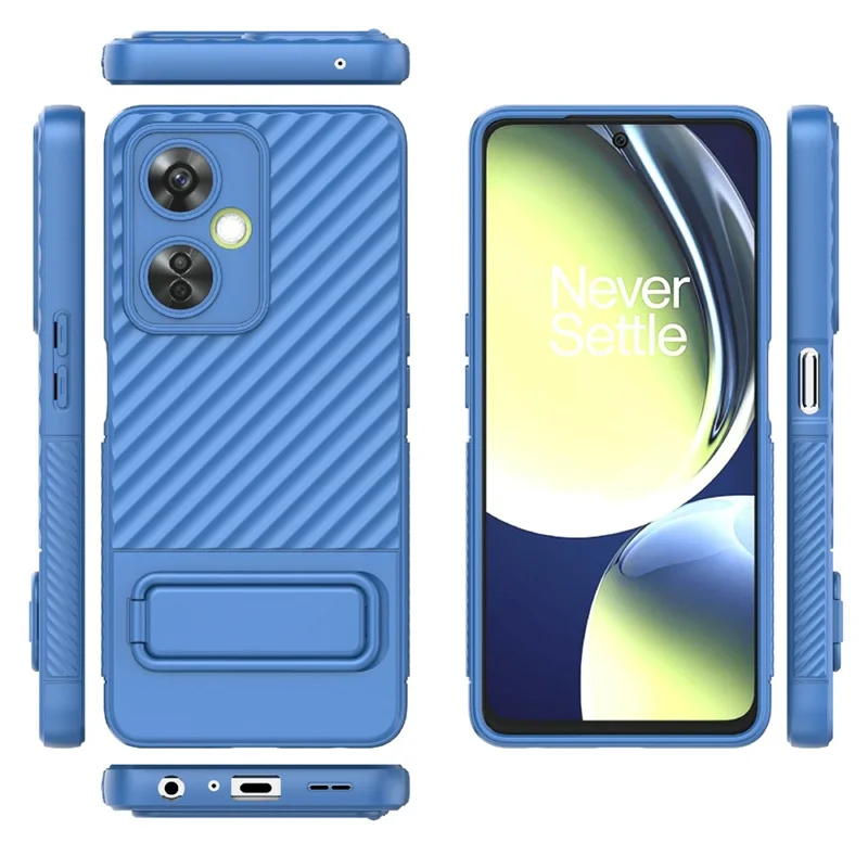 Für OnePlus Nord CE 3 Lite 5G / Nord N30 5G Flexible TPU Handy-Hülle mit Ständer, stoßfeste Handyhülle - Babybau