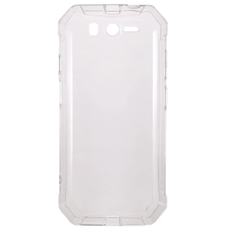 For Ulefone Power Armor 20WT TPU Phone Case Reinforced Corners Protection Back Cover - Transparent