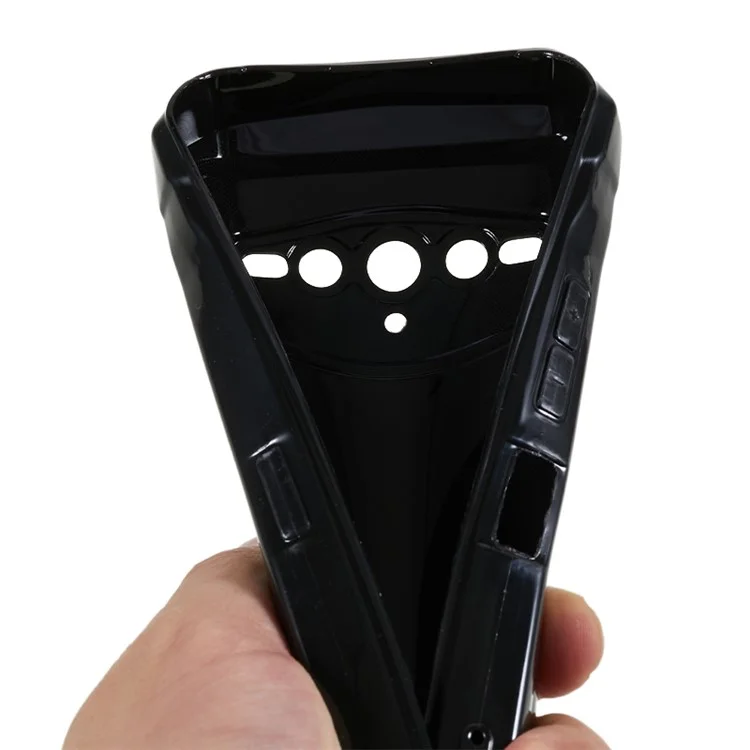 Per Copertina di Protezione Della Telecamera Per la Protezione Della Fotocamera Doogee S100 TPU Shock Protection - Nero