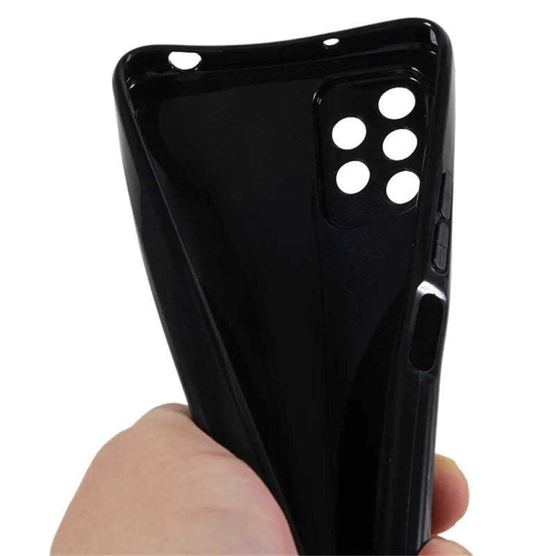 For Umidigi A13 Pro Max 5G Phone Case Camera Protection Soft TPU Back Cover - Black