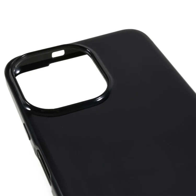 For Cubot P80 TPU Phone Case Non-Slip Shockproof Protective Cover - Black