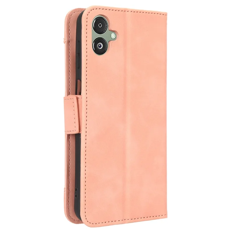 Per il case del telefono Samsung Galaxy F14 5G Custodia Portafoglio Stand Più slot per schede Custodia in pelle PU - Rosa