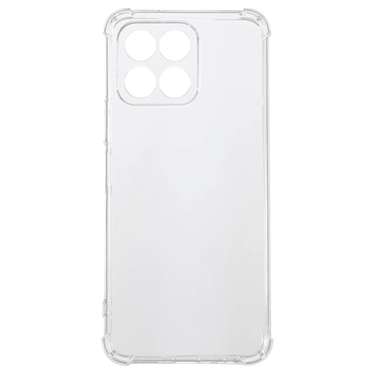 For Honor X8 5G Drop-proof Corner Phone Case Transparente weiche TPU-Handyhülle