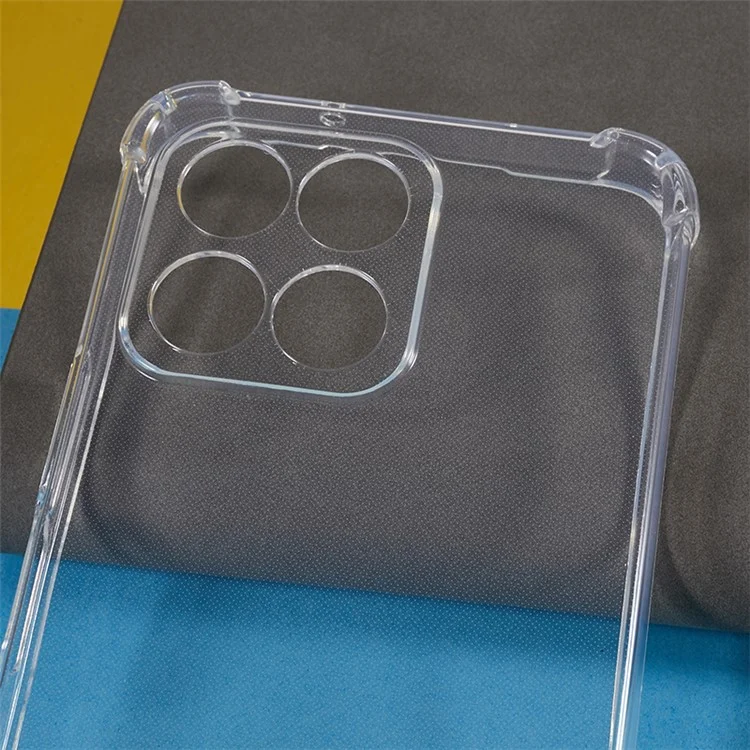 For Honor X8 5G Drop-proof Corner Phone Case Transparente weiche TPU-Handyhülle