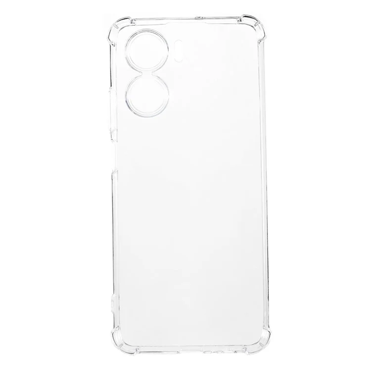 Чехол для телефона For Honor Play 40 Plus 5G TPU Clear, усиленный угол, противоударный