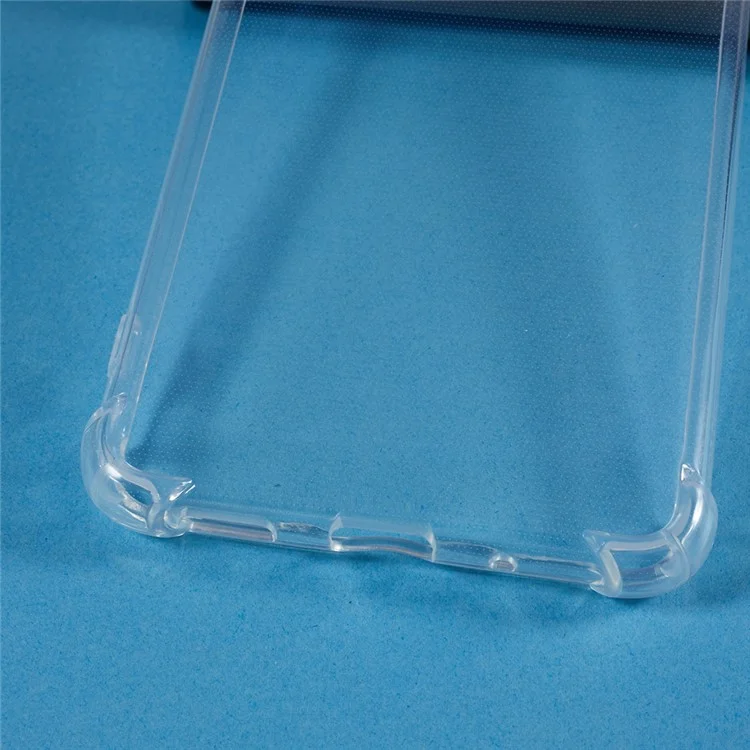 Per Samsung Galaxy M53 5G Custodia Telefonica Trasparente Rinforzo Angolo Anti-caduta Custodia TPU