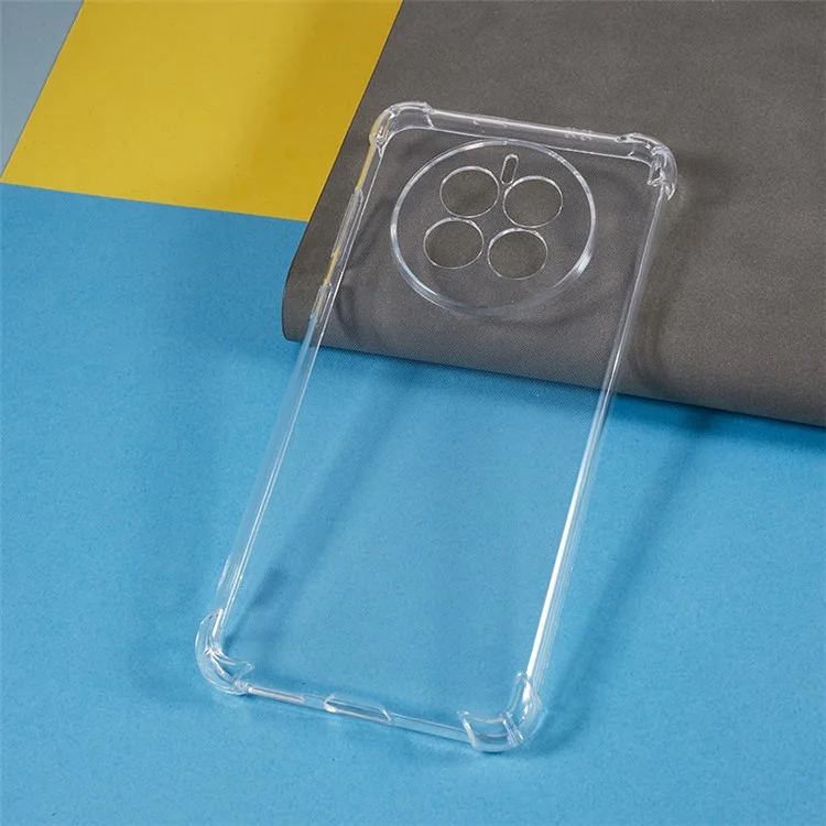 Per Huawei Mate 50 4G Custodia per telefono con angoli rinforzati Soft TPU Trasparente Antiurto