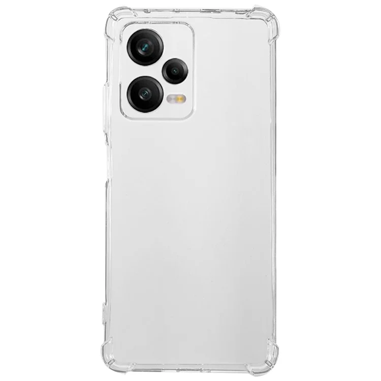 Phone Case for Xiaomi Redmi Note 12 Pro 5G Reinforced Corners Anti-drop TPU Transparent Back Cover