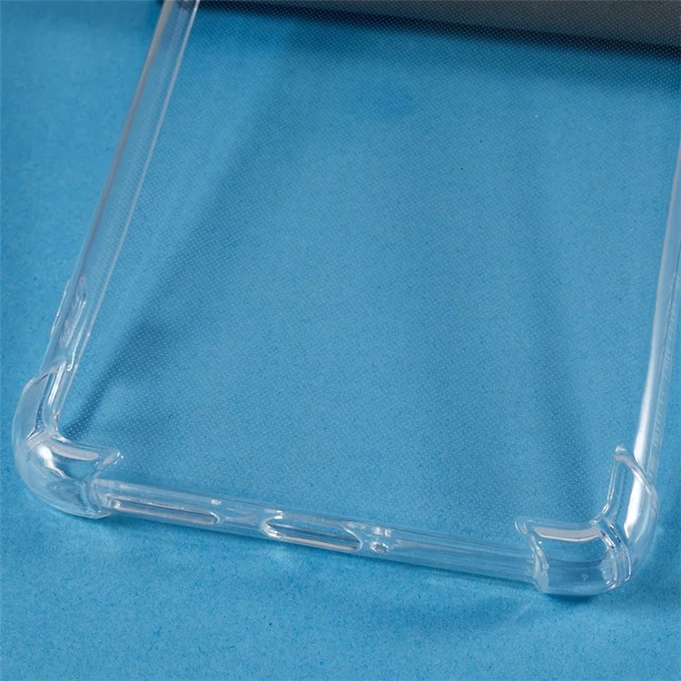 Phone Case for Xiaomi Redmi Note 12 Pro 5G Reinforced Corners Anti-drop TPU Transparent Back Cover
