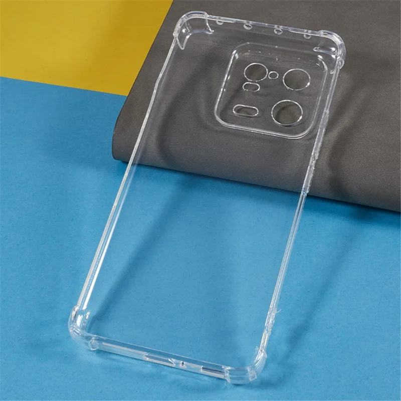 Transparent TPU Shell for Xiaomi 13 Pro 5G Reinforced Corners Anti-drop Cover Phone Protective Case