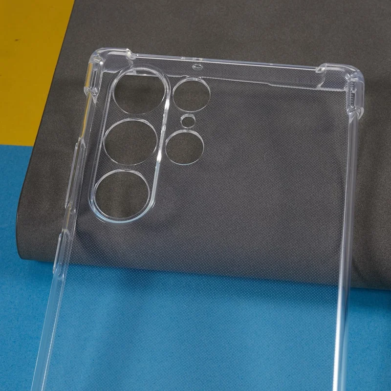 Para Samsung Galaxy S22 Ultra 5G Soft TPU Case Reforçado Canto Anti-queda Capa de Telefone Transparente