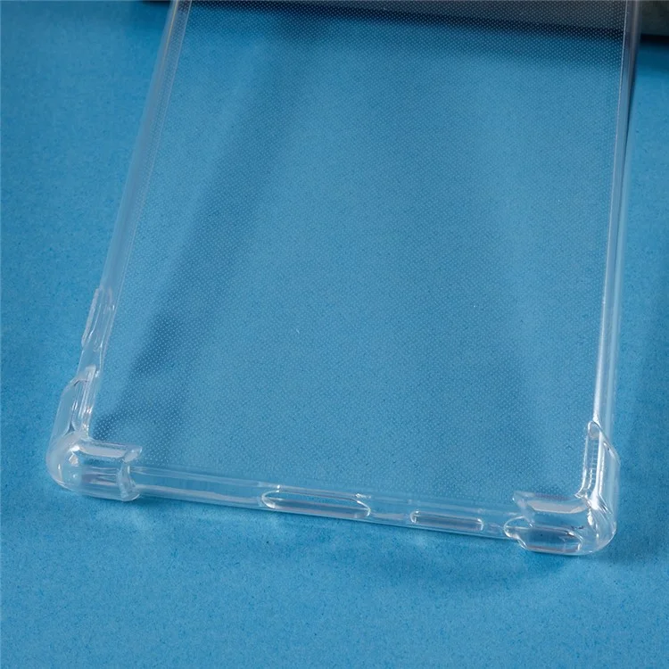 Para Samsung Galaxy S22 Ultra 5G Soft TPU Case Reforçado Canto Anti-queda Capa de Telefone Transparente