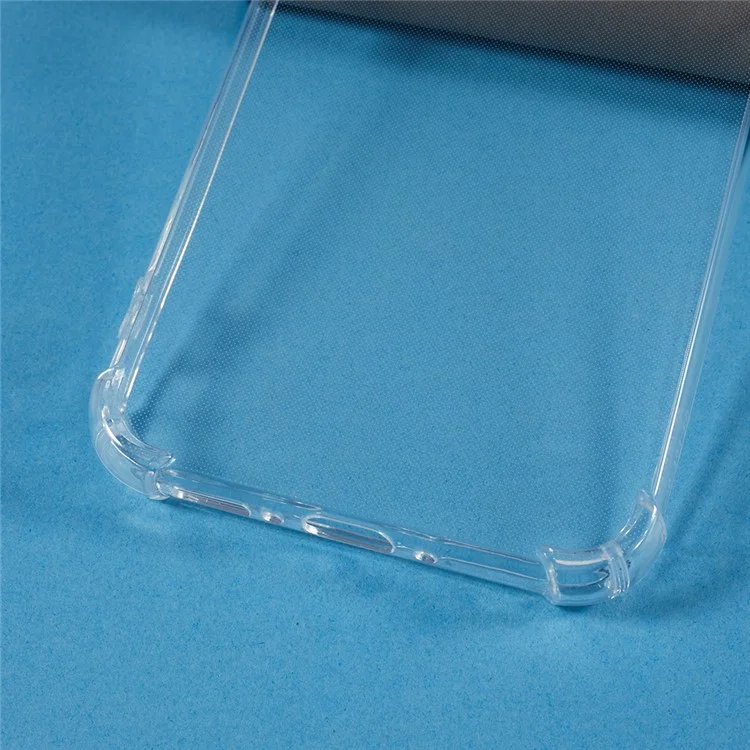 Pour Samsung Galaxy A54 5G Transparent TPU Case Thickened Corner Anti-drop Phone Cover