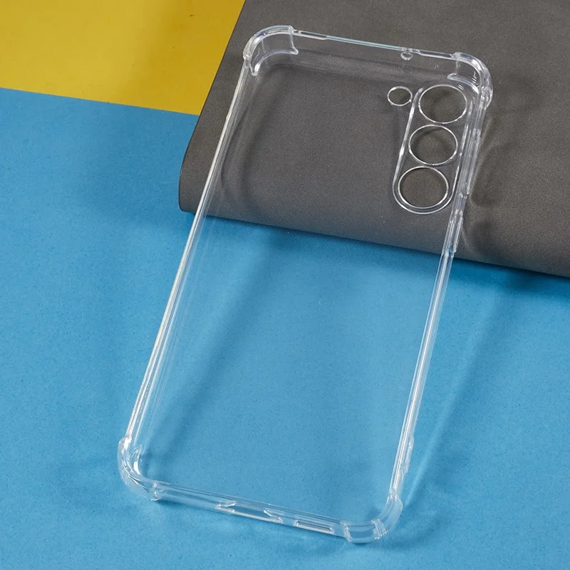 Etui z wzmocnionymi narożnikami do Samsung Galaxy S23, przezroczysta obudowa antywstrząsowa z tworzywa TPU