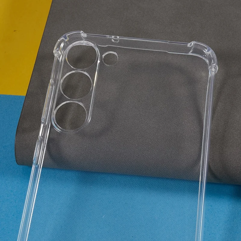 Per Samsung Galaxy S23+ Transparent TPU Case Angoli Rinforzati Custodia Antiurto per Telefono