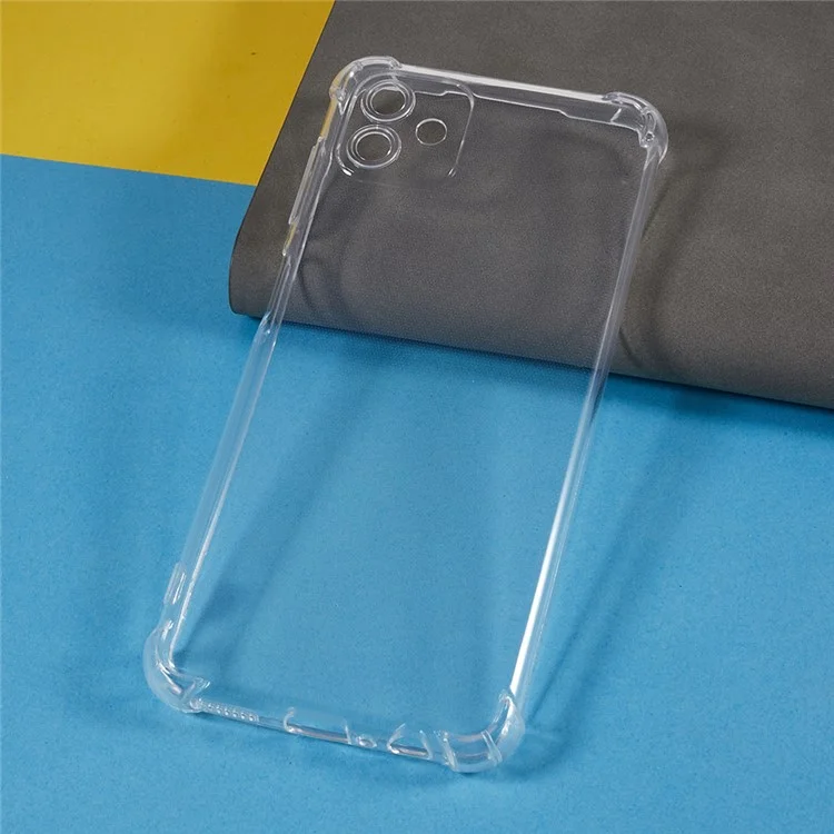 Custodia per telefono per Samsung Galaxy A04 4G (164,4 x 76,3 x 9,1 mm) / M13 5G Custodia trasparente antiurto in TPU