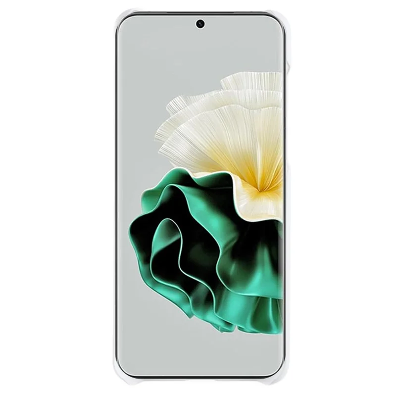 For Huawei P60 / P60 Pro Rubberized Phone Case Anti-scratch Hard PC Phone Back Cover - White