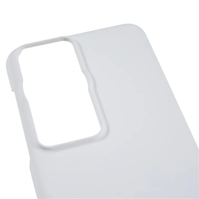 For Huawei P60 / P60 Pro Rubberized Phone Case Anti-scratch Hard PC Phone Back Cover - White