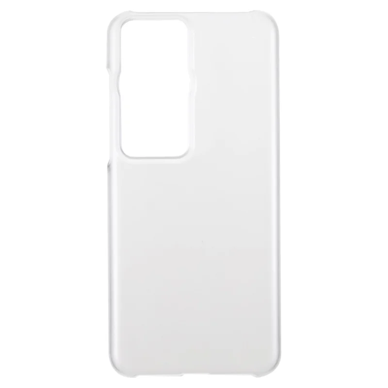 For Huawei P60 / P60 Pro Rubberized Phone Case Anti-scratch Hard PC Phone Back Cover - Transparent