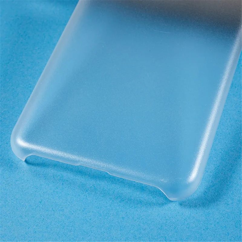 For Huawei P60 / P60 Pro Rubberized Phone Case Anti-scratch Hard PC Phone Back Cover - Transparent