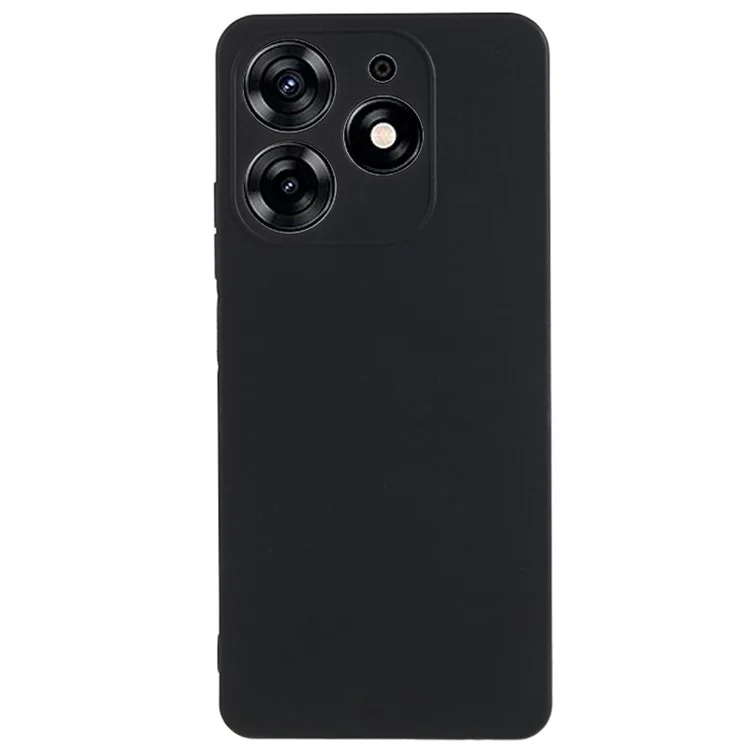 Para TECNO Spark 10 Pro Acabamento Fosco Capa de Telefone Caso Proteção Anti-Risco TPU Capa de Telefone - Preto