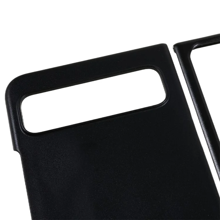 Чехол для телефона PC Phone для Google Pixel Fold, противоцарапинный дизайн в два слоя, складной чехол для телефона - черный