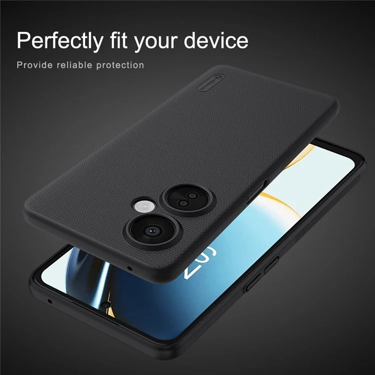 NILLKIN Frosted Shield for OnePlus Nord CE 3 Lite 5G / Nord N30 5G Matte Shockproof Back Cover PC Phone Case - Blue