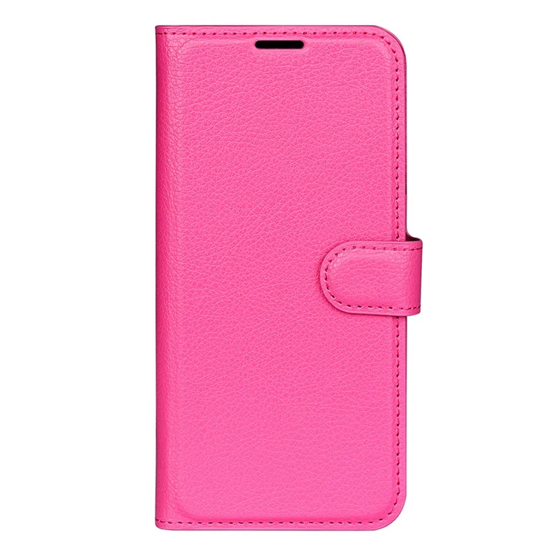 For TCL 40 SE Litchi Texture PU Leather Wallet Function Phone Shell Cover Phone Stand Case - Rose