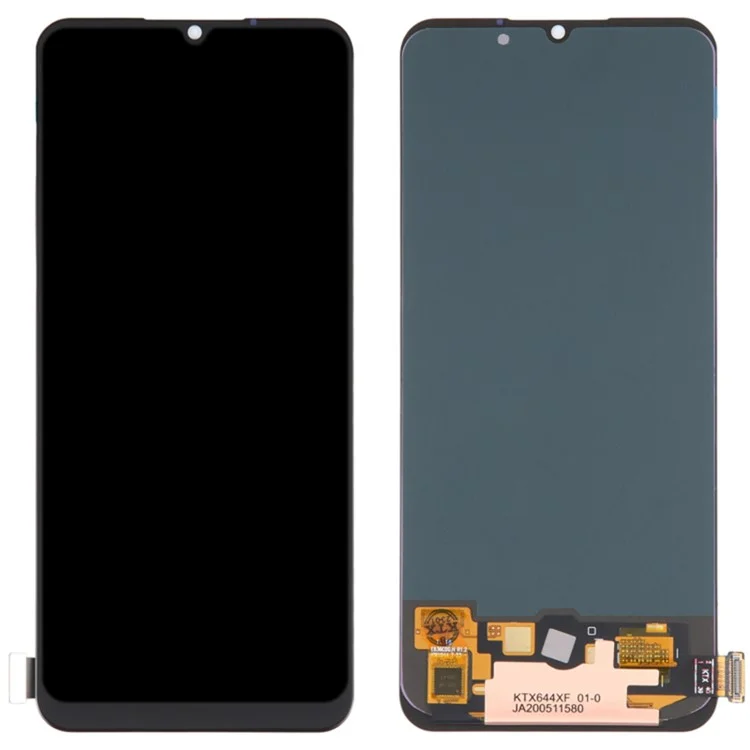 Para OPPO Reno3 5G Grado C Pantalla OLED y conjunto de digitalizador (sin logotipo)