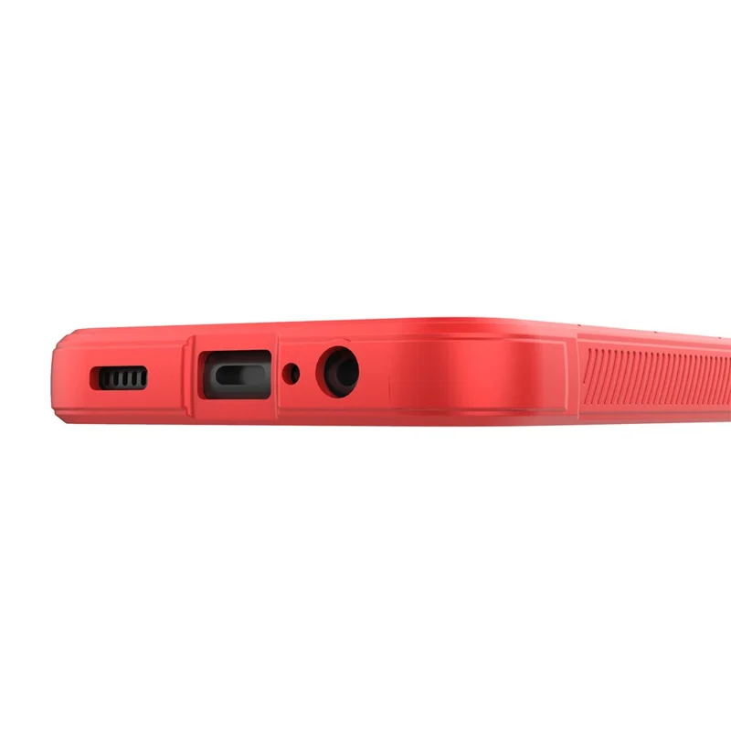 Per Samsung Galaxy M14 5G Custodia Telefono a Prova di Caduta Custodia Posteriore Morbida in TPU - Rosso