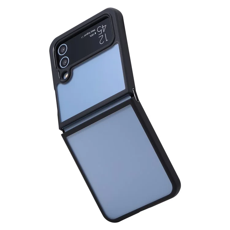 VILI Schockfeste Hülle für Samsung Galaxy Z Flip4 5G PC-Handyhülle Sturzsichere Klapphandhülle