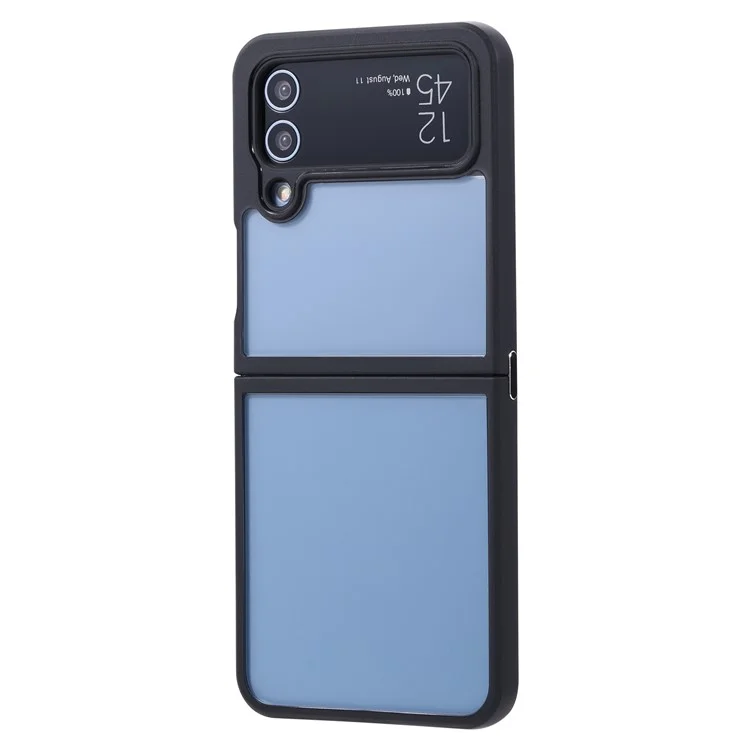 VILI Schockfeste Hülle für Samsung Galaxy Z Flip4 5G PC-Handyhülle Sturzsichere Klapphandhülle