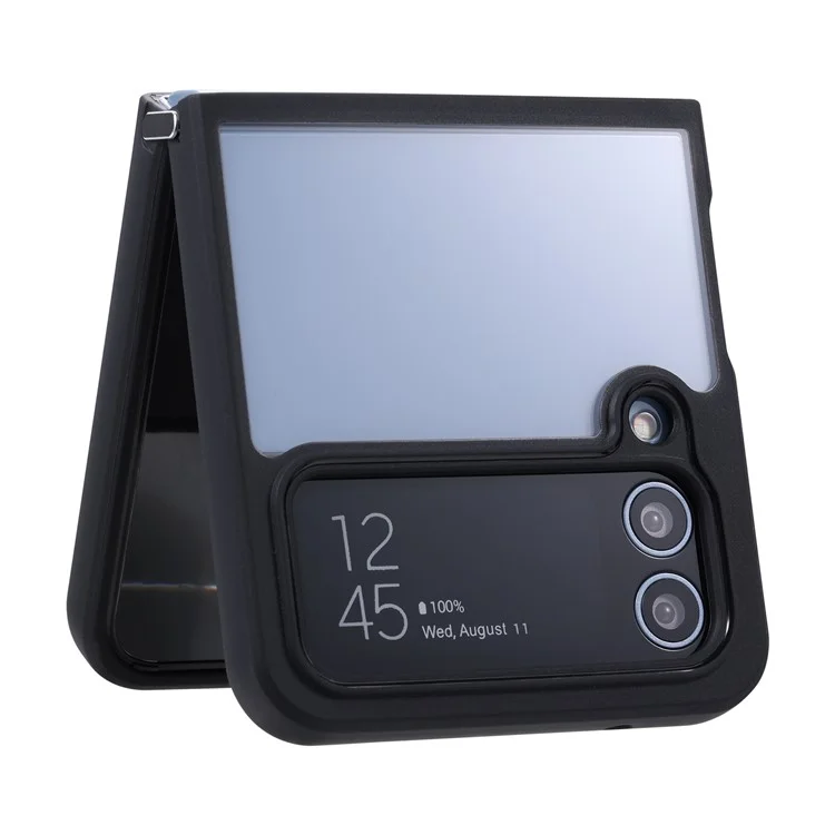 VILI Schockfeste Hülle für Samsung Galaxy Z Flip4 5G PC-Handyhülle Sturzsichere Klapphandhülle
