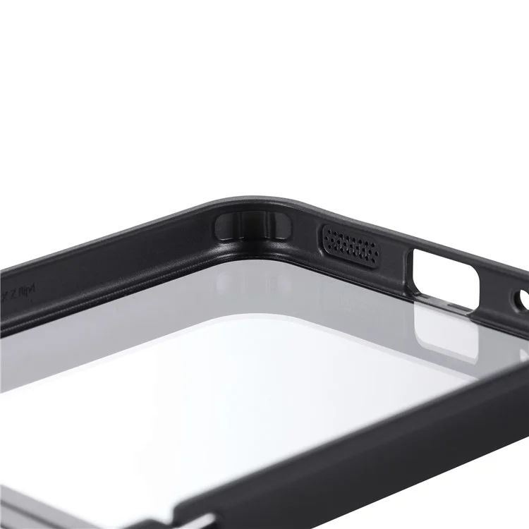 VILI Schockfeste Hülle für Samsung Galaxy Z Flip4 5G PC-Handyhülle Sturzsichere Klapphandhülle