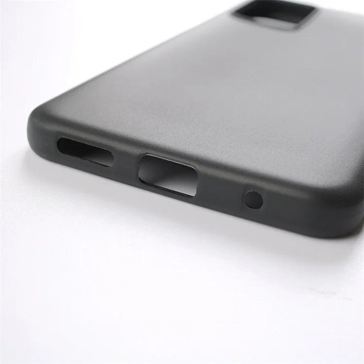 Para Motorola Moto G42 4G Soft TPU Matte Phone Case Anti-scratch Protective Phone Cover - Preto