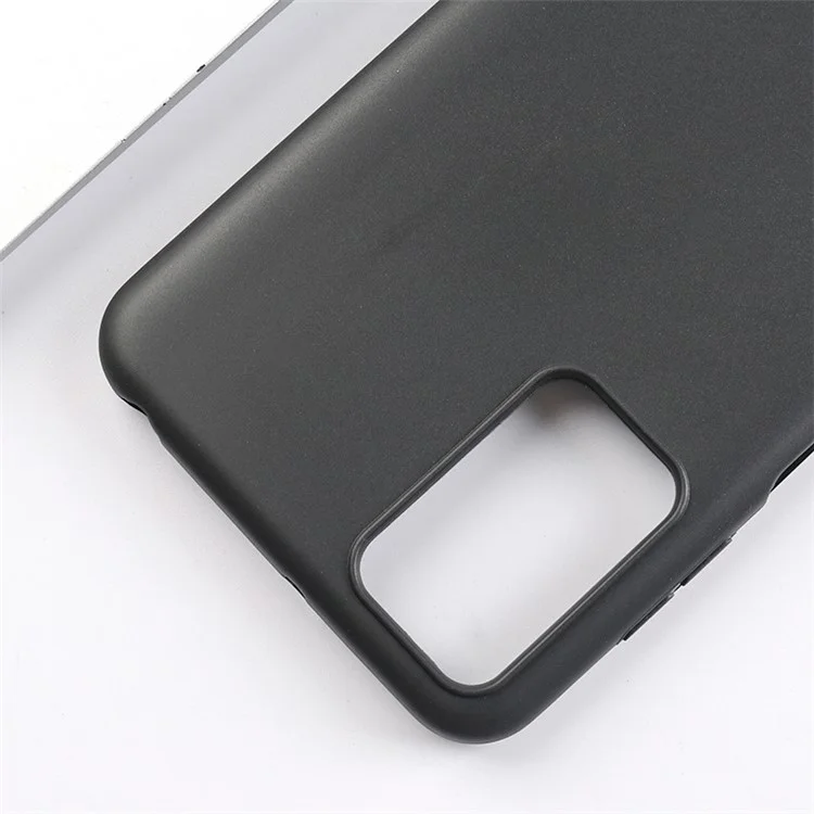 Para Motorola Moto G42 4G Soft TPU Matte Phone Case Anti-scratch Protective Phone Cover - Preto