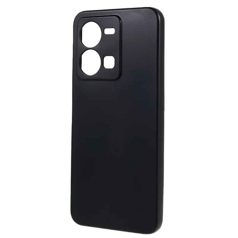 Per vivo Y35 4G Case Anti-scratch Flexible TPU Glossy Phone Cover - Nero