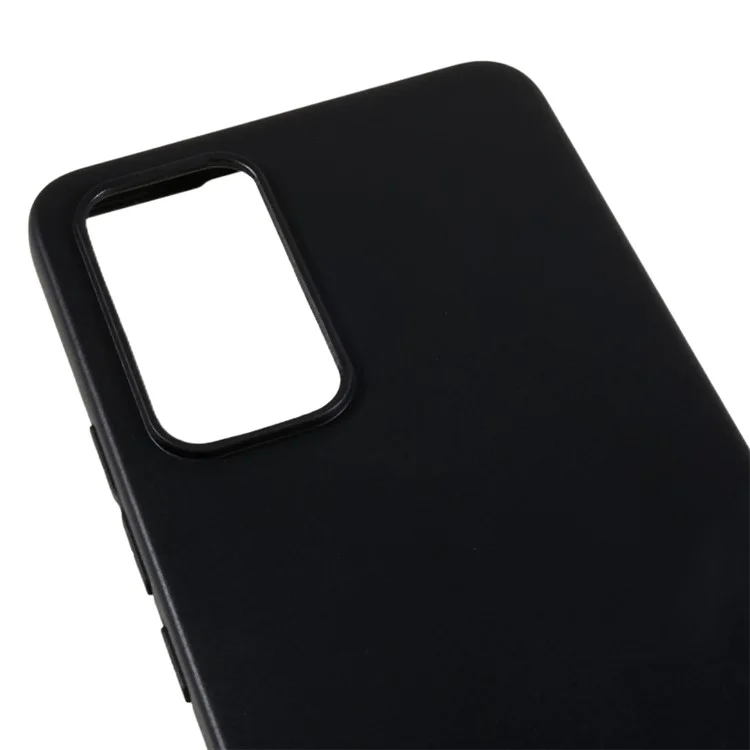 Para Xiaomi 12 Lite 5G Estuche Protector de Teléfono Anti-arañazos Brillante de TPU Cubierta Protectora de Teléfono Móvil - Negro