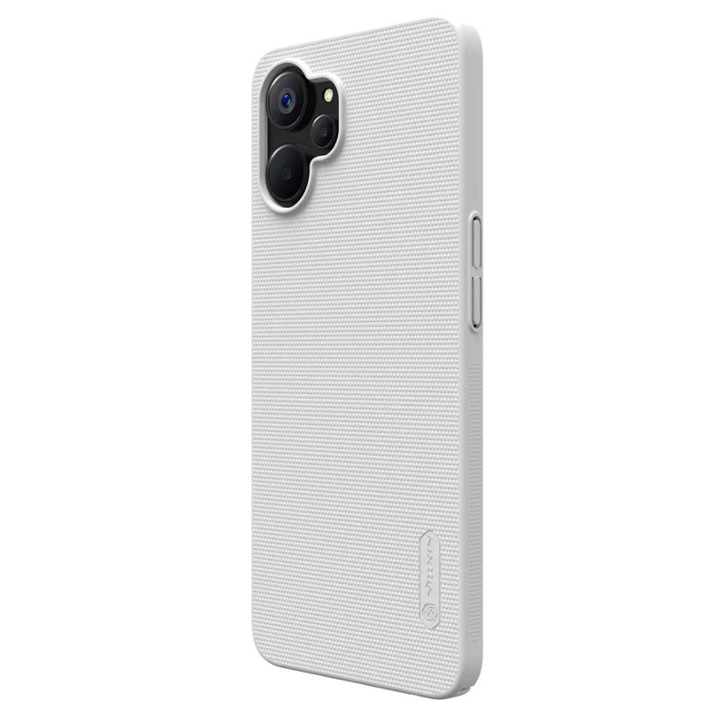 NILLKIN Frosted Shield for Realme 9i 5G / 10 5G / 10T 5G Matte Phone Case Shockproof PC Back Cover - White