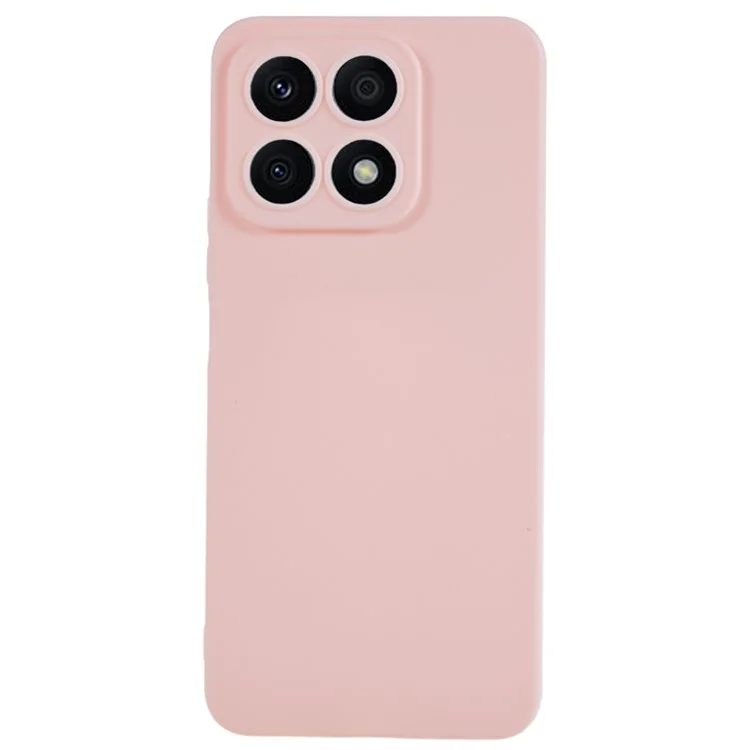 For Honor X8a 4G Anti-drop Handy-Schale Glänzende TPU Handy-Hülle Weiche Smartphone-Rückabdeckung - Pink