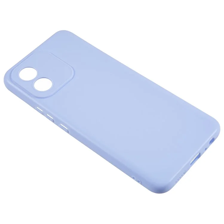 Чехол для телефона For Honor X5 4G Candy Color, матовый TPU, мягкий чехол для смартфона, задняя крышка - светло-фиолетовый