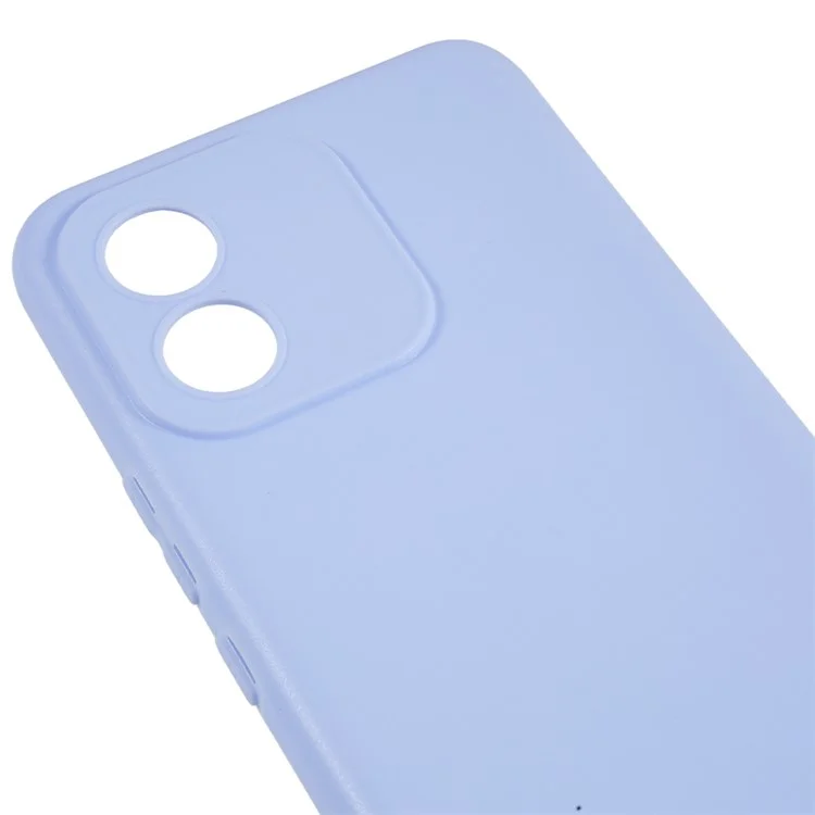 Чехол для телефона For Honor X5 4G Candy Color, матовый TPU, мягкий чехол для смартфона, задняя крышка - светло-фиолетовый